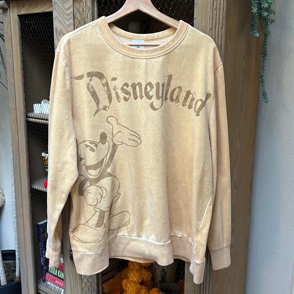 Disney Mickey Mouse Disneyland Crewneck Sweatshirt